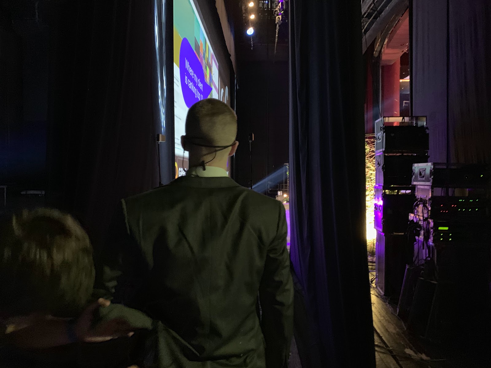 Backstage at GPeC